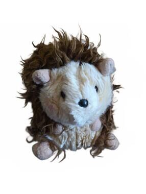 Aurora Merry Hedgehog Plush 5” Shaggy Brown Stuffed Animal